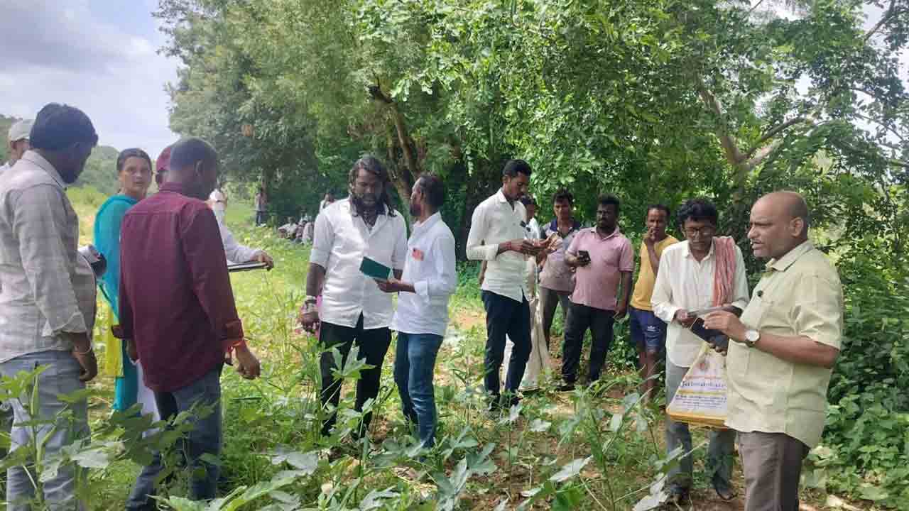 పేరపళ్లలో ప్రారంభమైన భూముల రీసర్వే