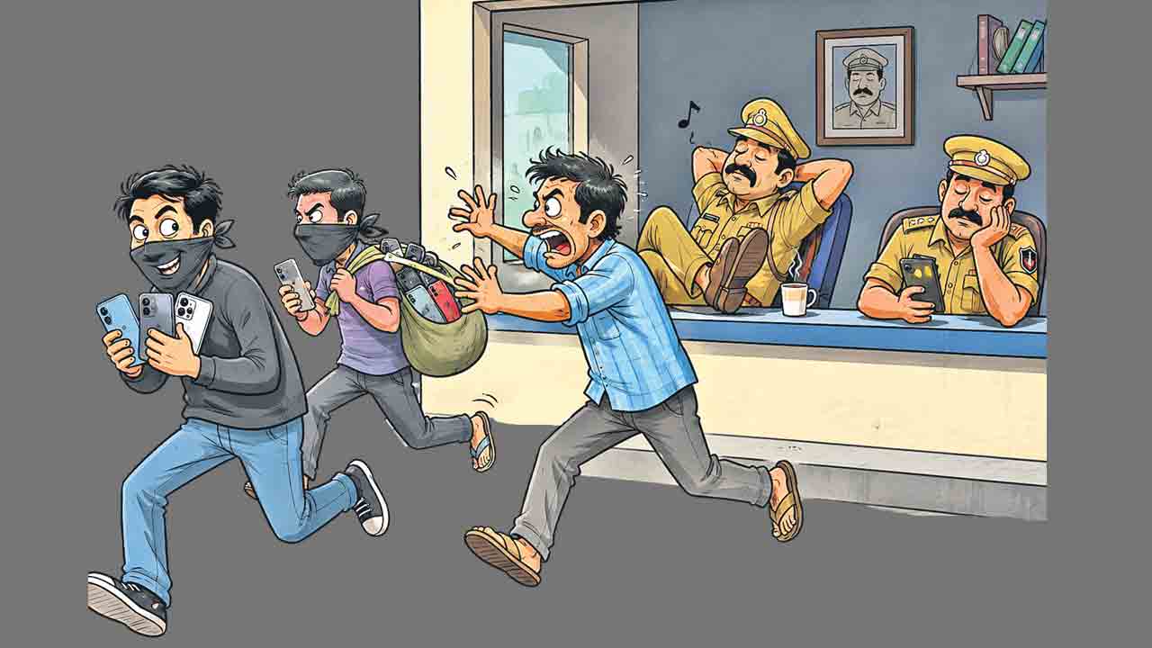 సెల్‌ఫోన్‌ పోతే అంతే!.. పట్టించుకునే నాథుడే లేడు