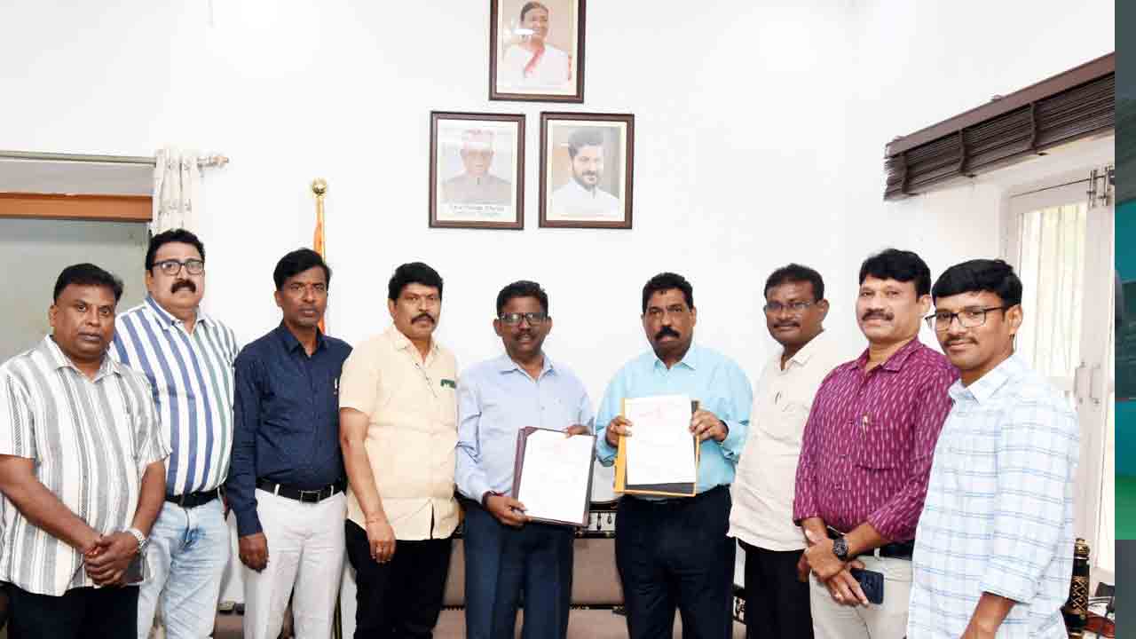 పింగిళి కాలేజీ, ప్రభుత్వ వారసత్వ శాఖల మధ్య ఒప్పందం