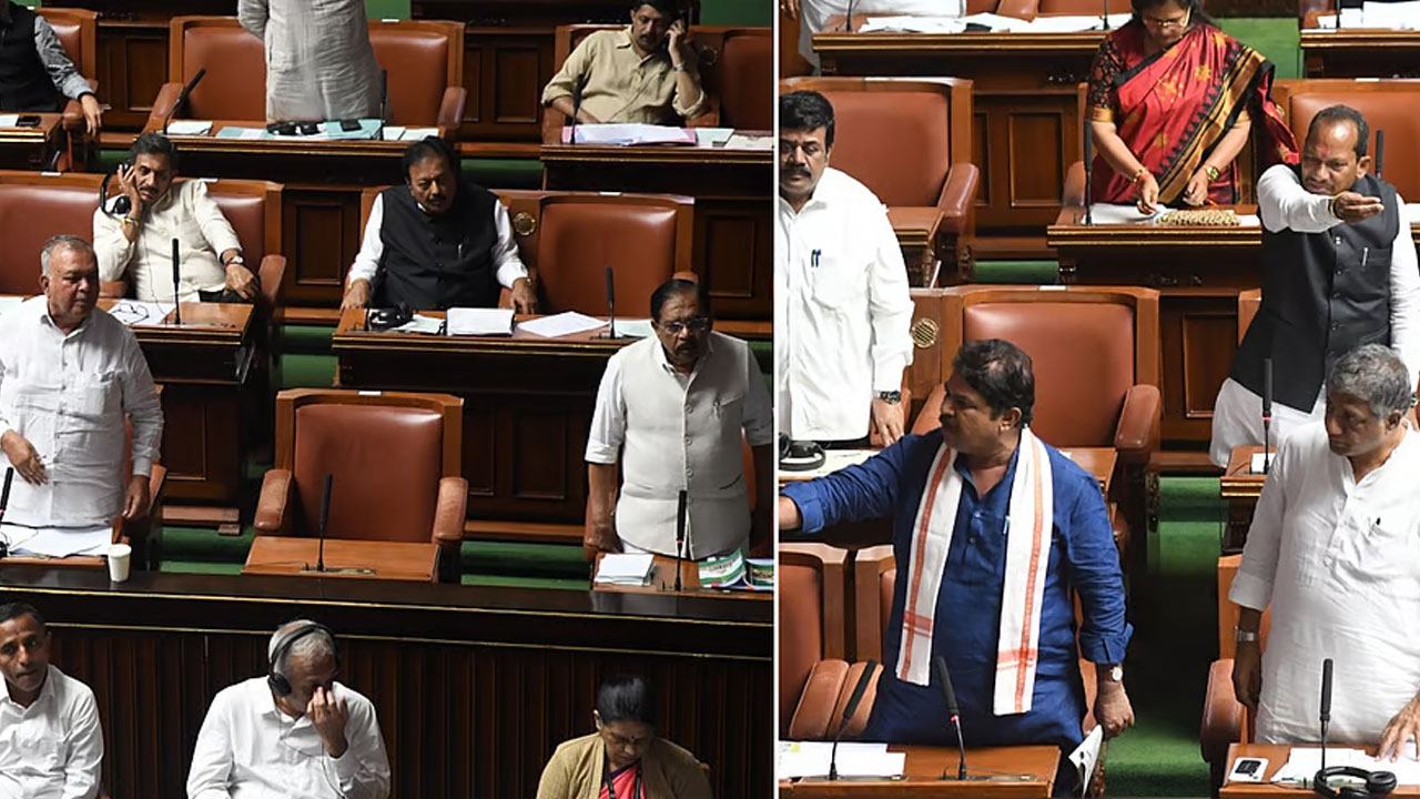 CM DK Shivakumar: మంత్రి నాగేంద్ర రాజీనామా కోరుతూ విప‌క్షాలు ఆందోళ‌న‌.. డిమాండ్‌ను తిర‌స్క‌రించిన క‌ర్నాట‌క సీఎం