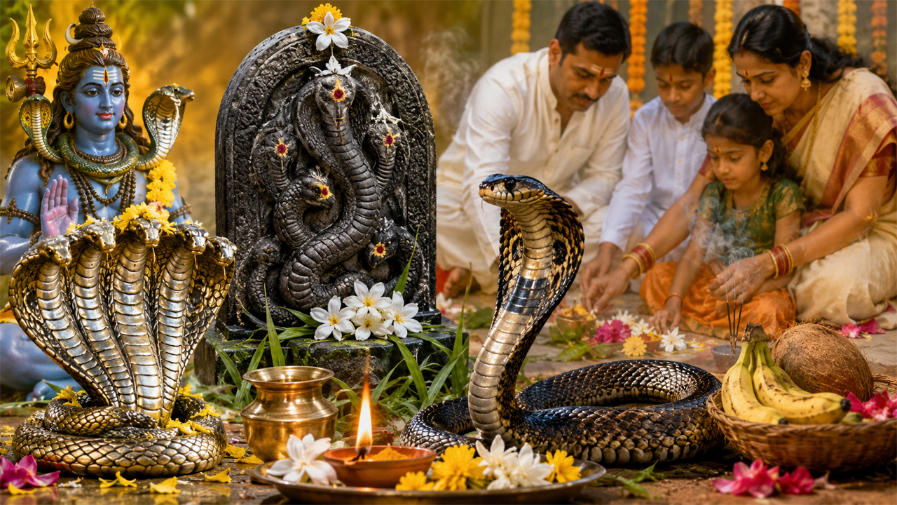 Nagula Panchami | నాగుల పంచమి ఎందుకు జరుపుకుంటారు? నాగదేవత పుట్టుక నుంచి పూజా విశిష్టత వరకు తెలుసా?