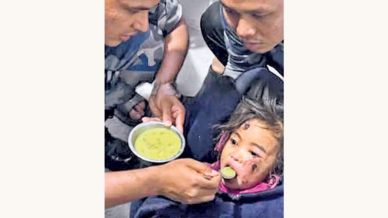 Nepal Rescued Girl