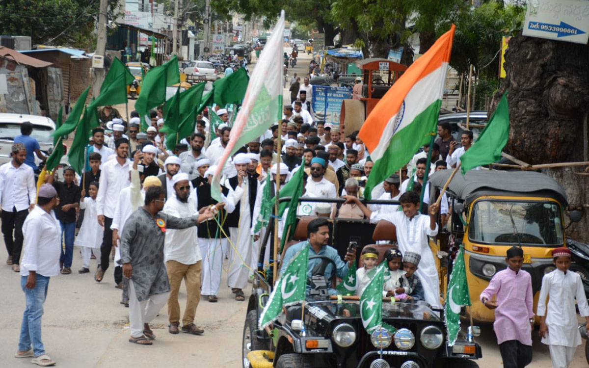 నల్లగొండలో ఘనంగా ఈద్ మిలాద్ ఉన్ నబీ వేడుక‌లు