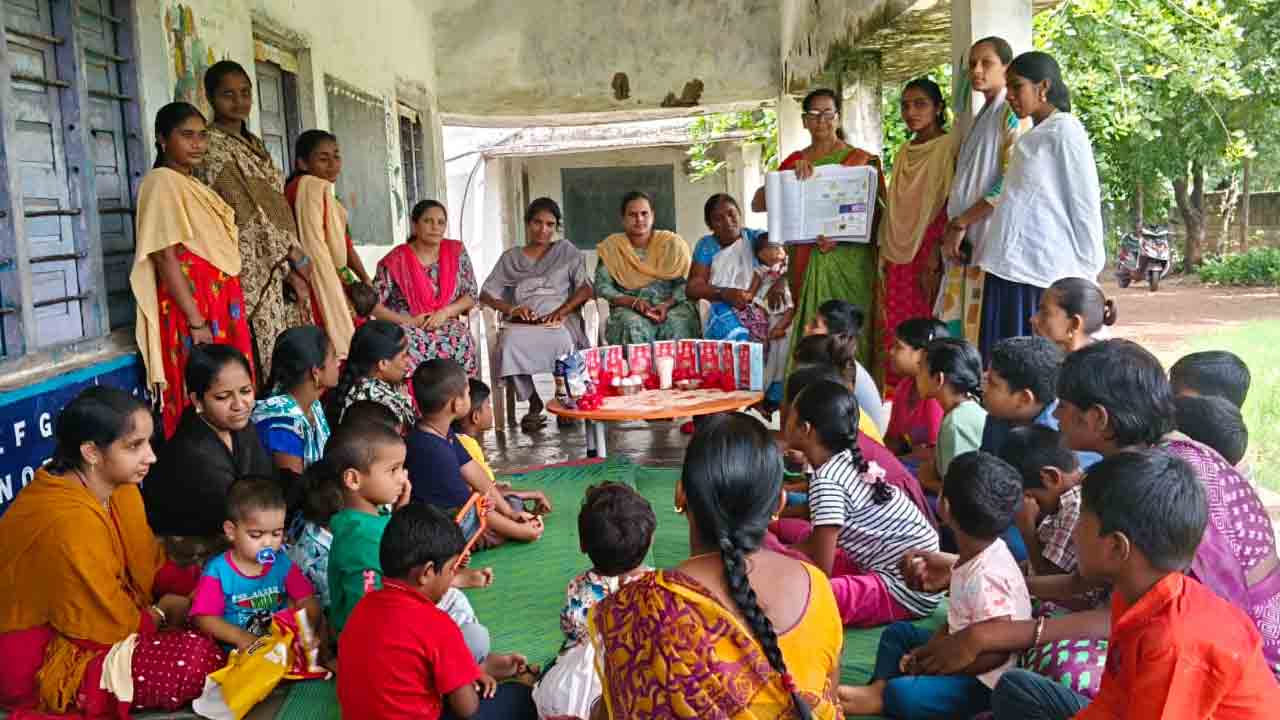 Breastfeeding | ఓదెల మండలంలో తల్లిపాల వారోత్సవాలు