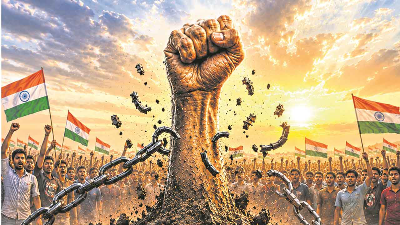 పోరాటం మా జెన్‌ జీ హక్కు!