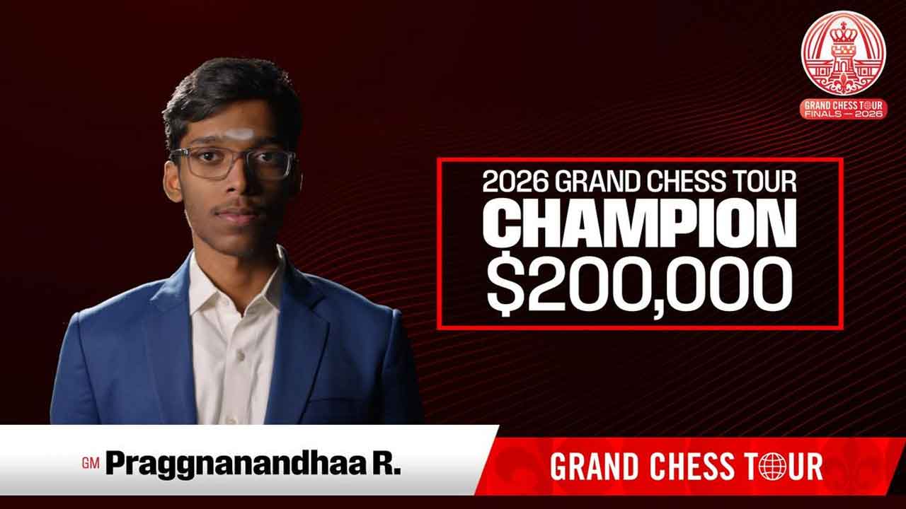 Praggnanandhaa: చ‌రిత్ర సృష్టించిన ప్ర‌జ్ఞానంద‌.. గ్రాండ్ చెస్ టూర్ టైటిల్ సొంతం