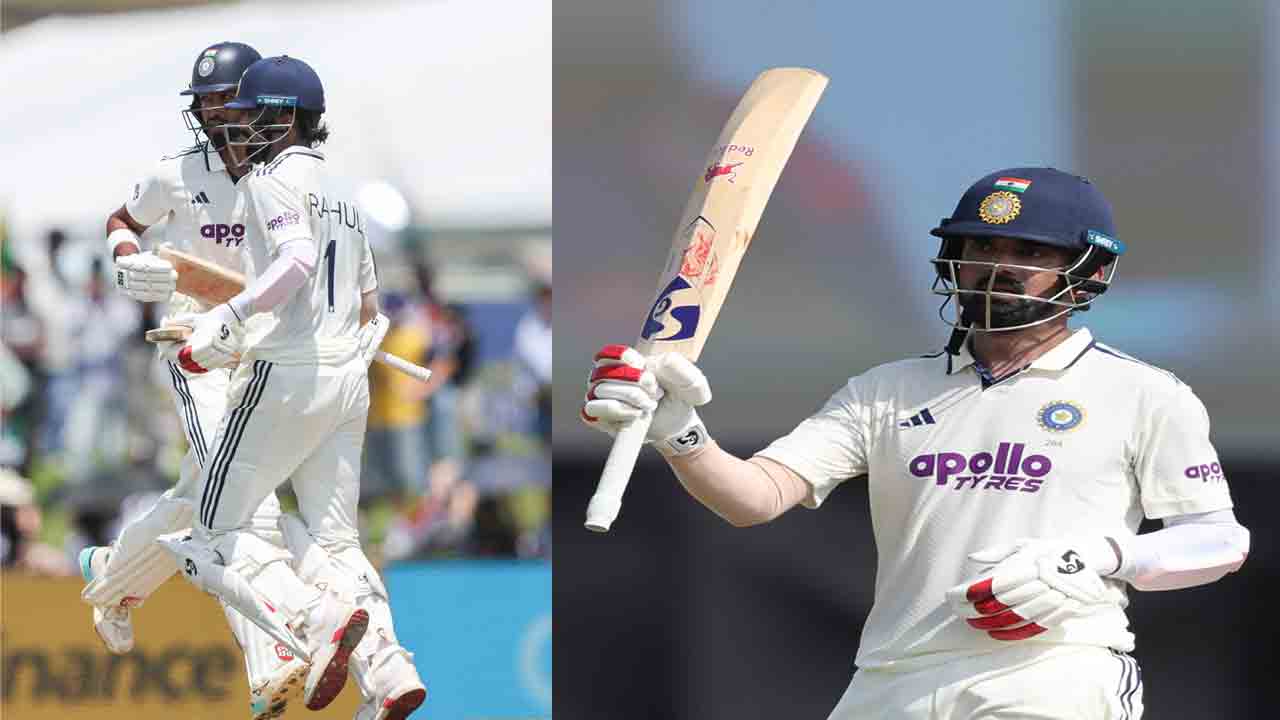 IND vs SL | రాహుల్, పడిక్కల్ హాఫ్ సెంచరీ.. భారీ స్కోర్ దిశగా భారత్..!