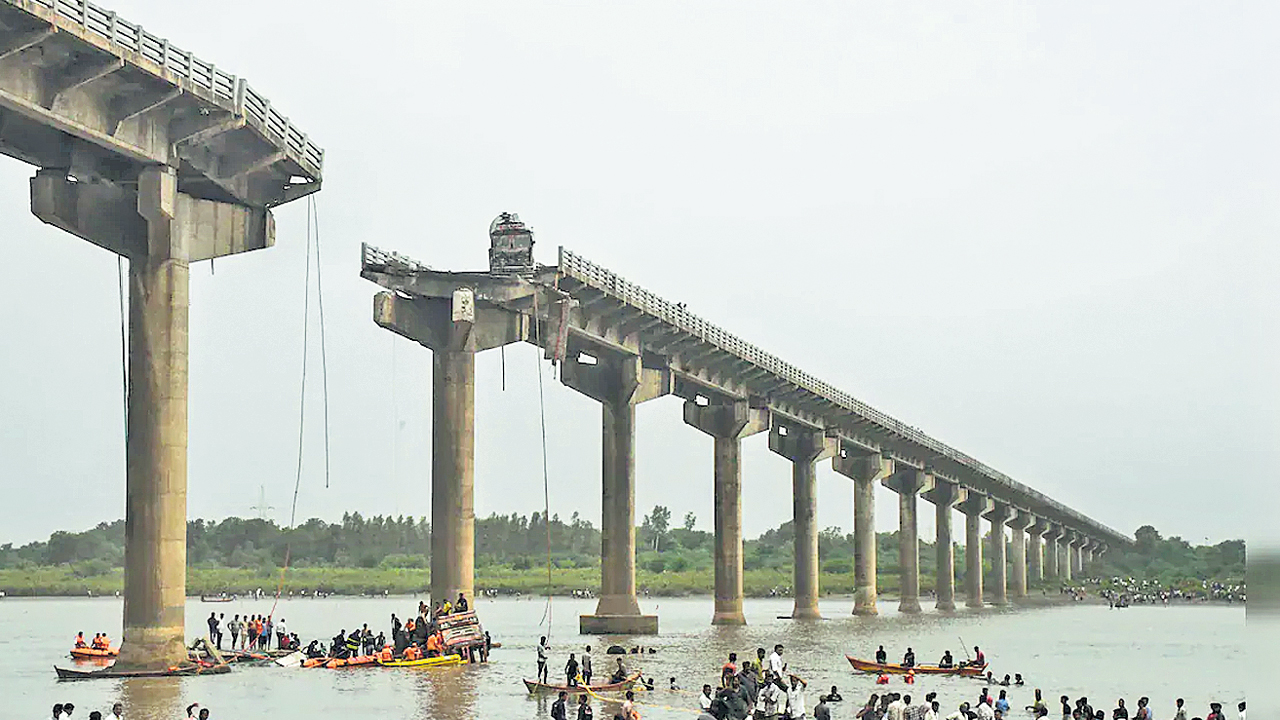 Railway Bridge Gujarat