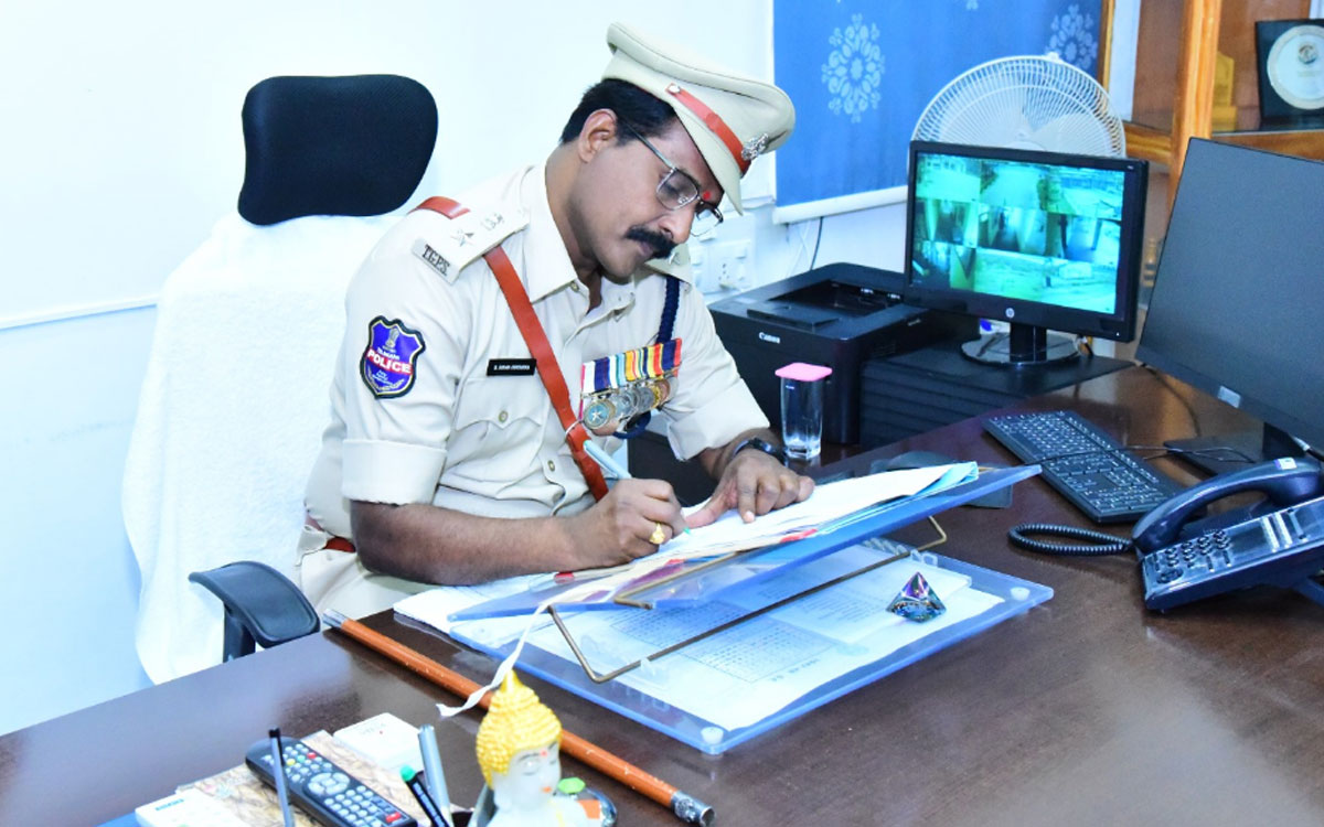 12వ బెటాలియన్ కమాండెంట్‌గా బి.రామకృష్ణ బాధ్యతలు