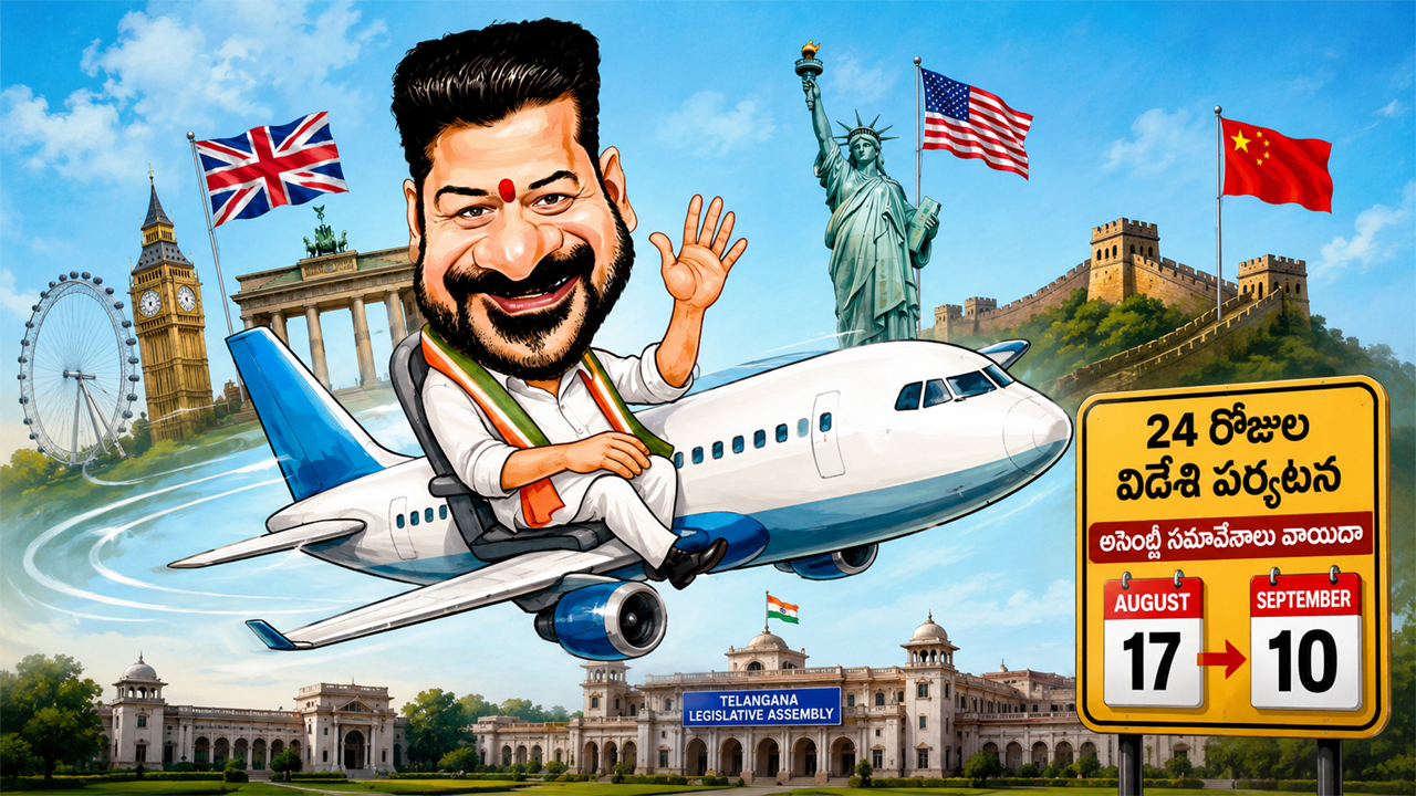 Revanth Reddy | సీఎం టూర్‌.. అసెంబ్లీకి బ్రేక్‌.. 24 రోజుల విదేశీ పర్యటన కోసం సమావేశాలు వాయిదా!