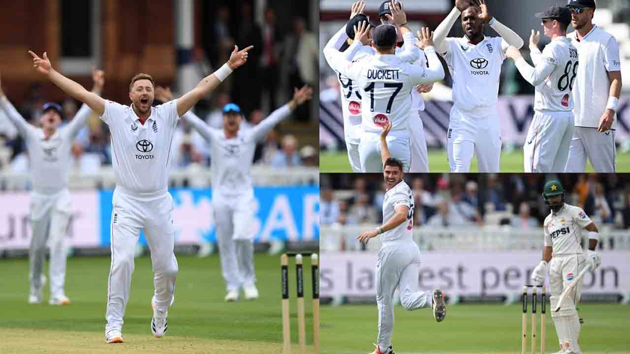 ENG vs PAK | నిప్పులు చెరిగిన ఆర్చర్, రాబిన్సన్.. లార్ట్స్ టెస్టులో 110కే పాకిస్థాన్ ఆలౌట్..!