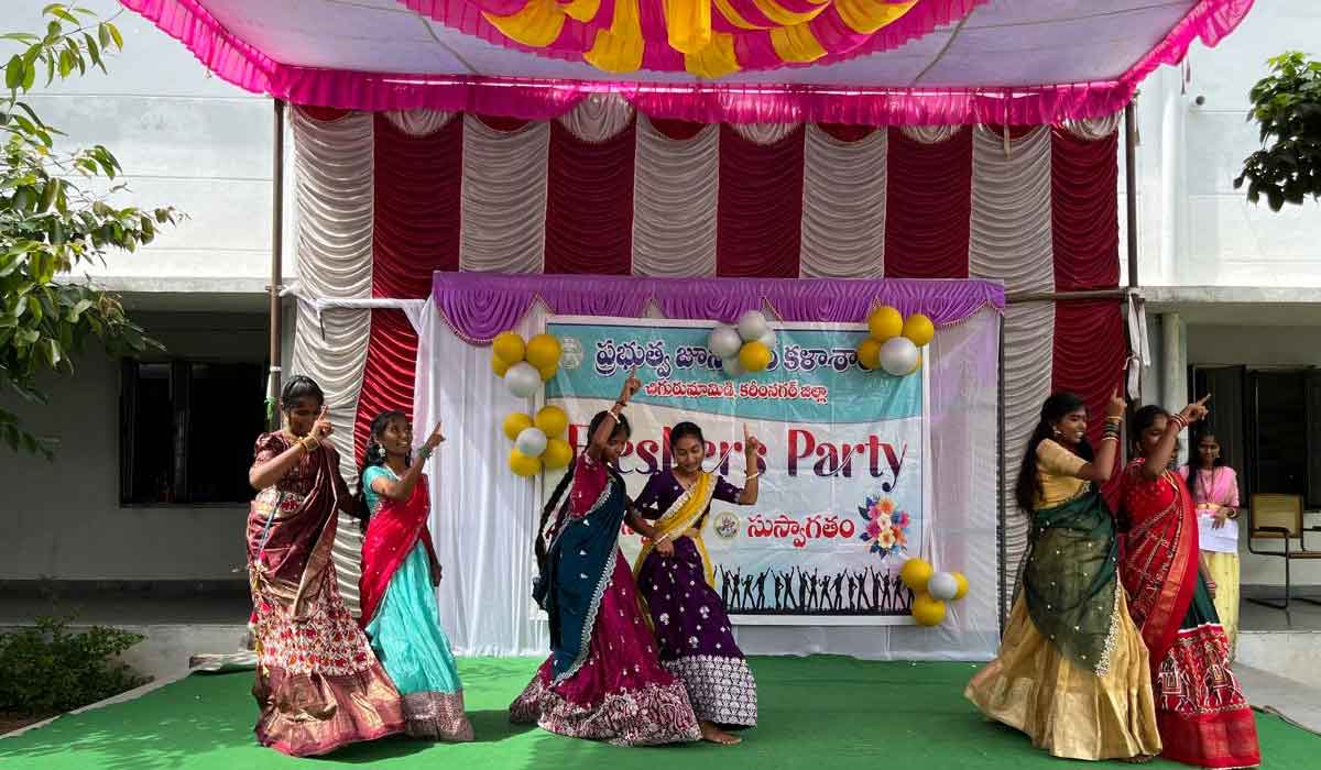 Chigurumamidi | ప్రతీ విద్యార్థి ఉన్నత లక్ష్యానికి కృషి చేయాలి.. కరీంనగర్‌ డీఐఈవో సత్యవర్ధన్‌రావు