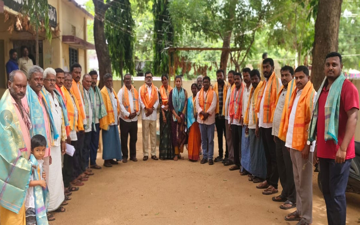 గొర్రెల పెంకందారుల కట్టంగూర్ నూతన కమిటీ ఎన్నిక