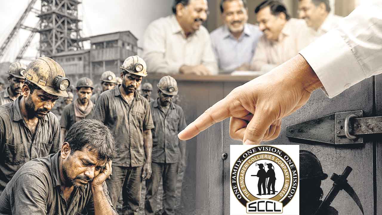 సింగరేణి కార్మికులపై కాఠిన్యం!
