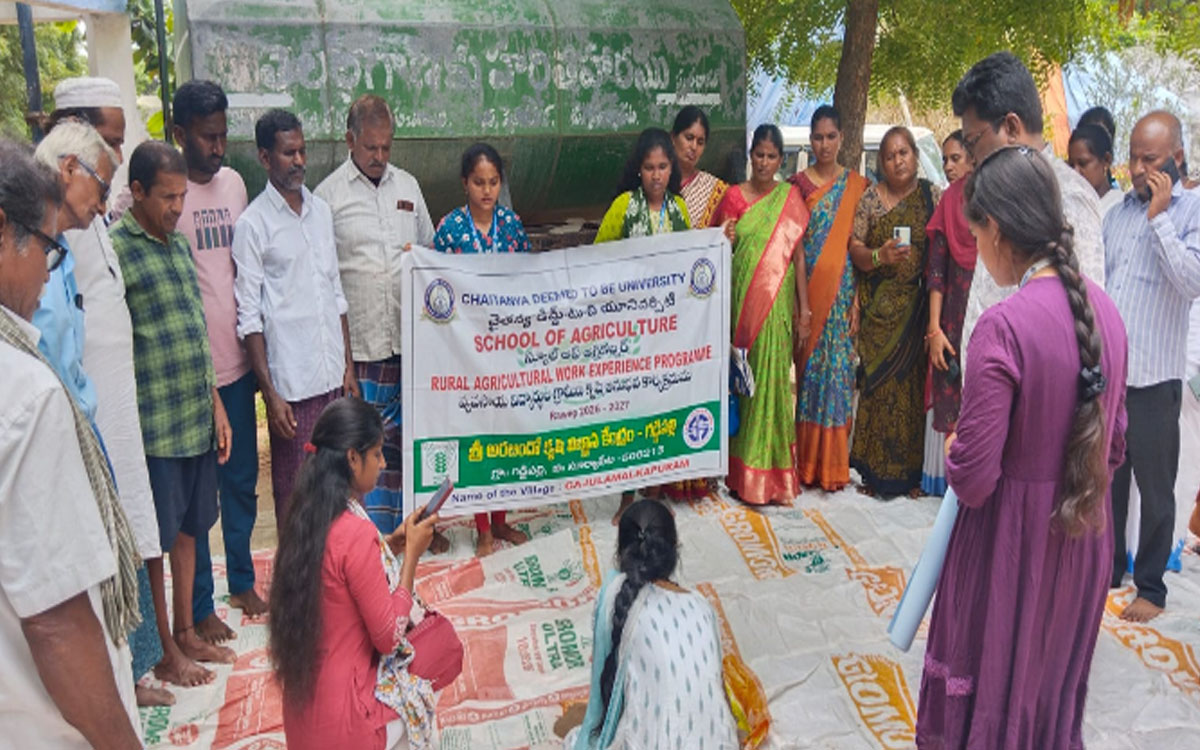 ‘అధిక దిగుబ‌డుల‌కు భూసార పరీక్షలు త‌ప్ప‌నిస‌రి’