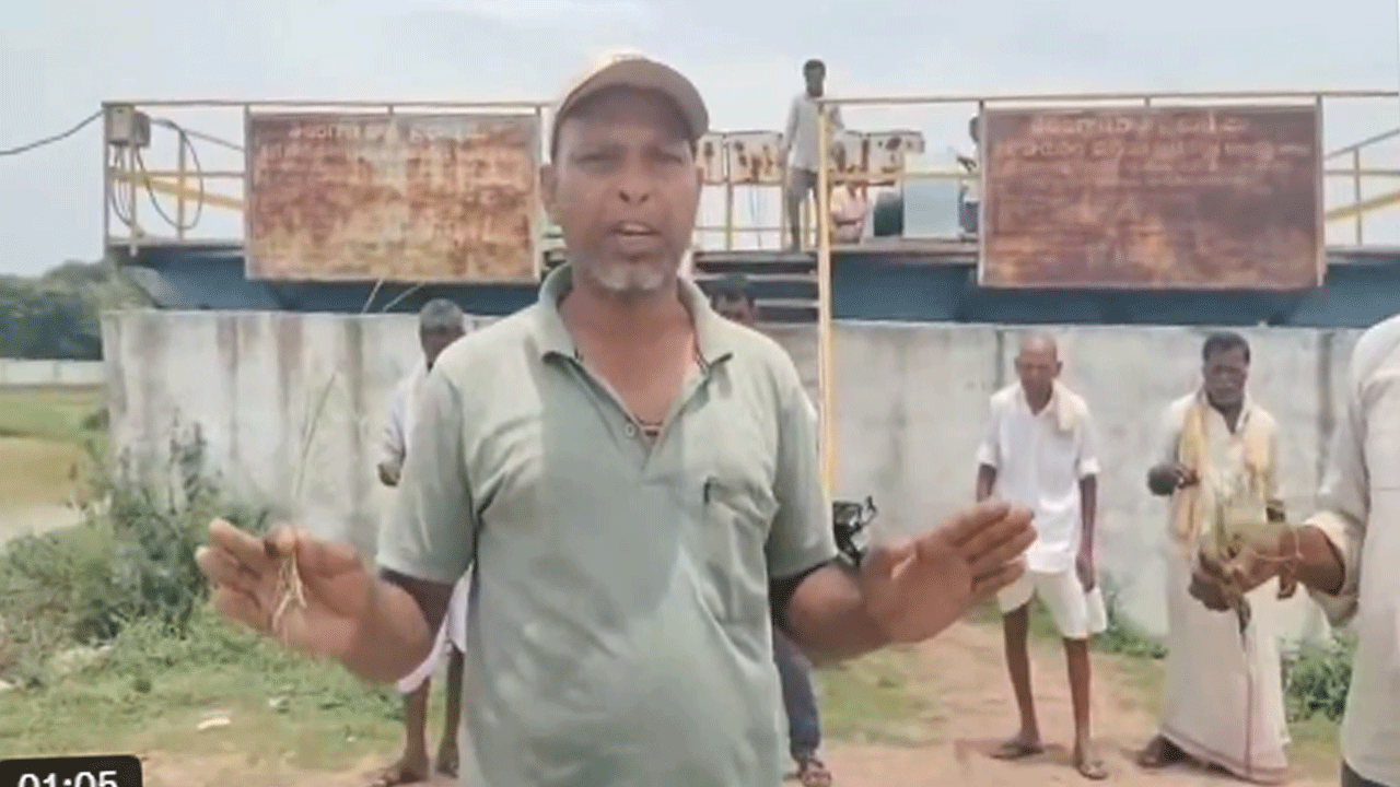 Station Ghanpur | స్టేషన్ ఘనపూర్ రిజర్వాయర్ నుంచి నీటిని విడుదల చేయాలంటూ రైతుల ధర్నా : వీడియో