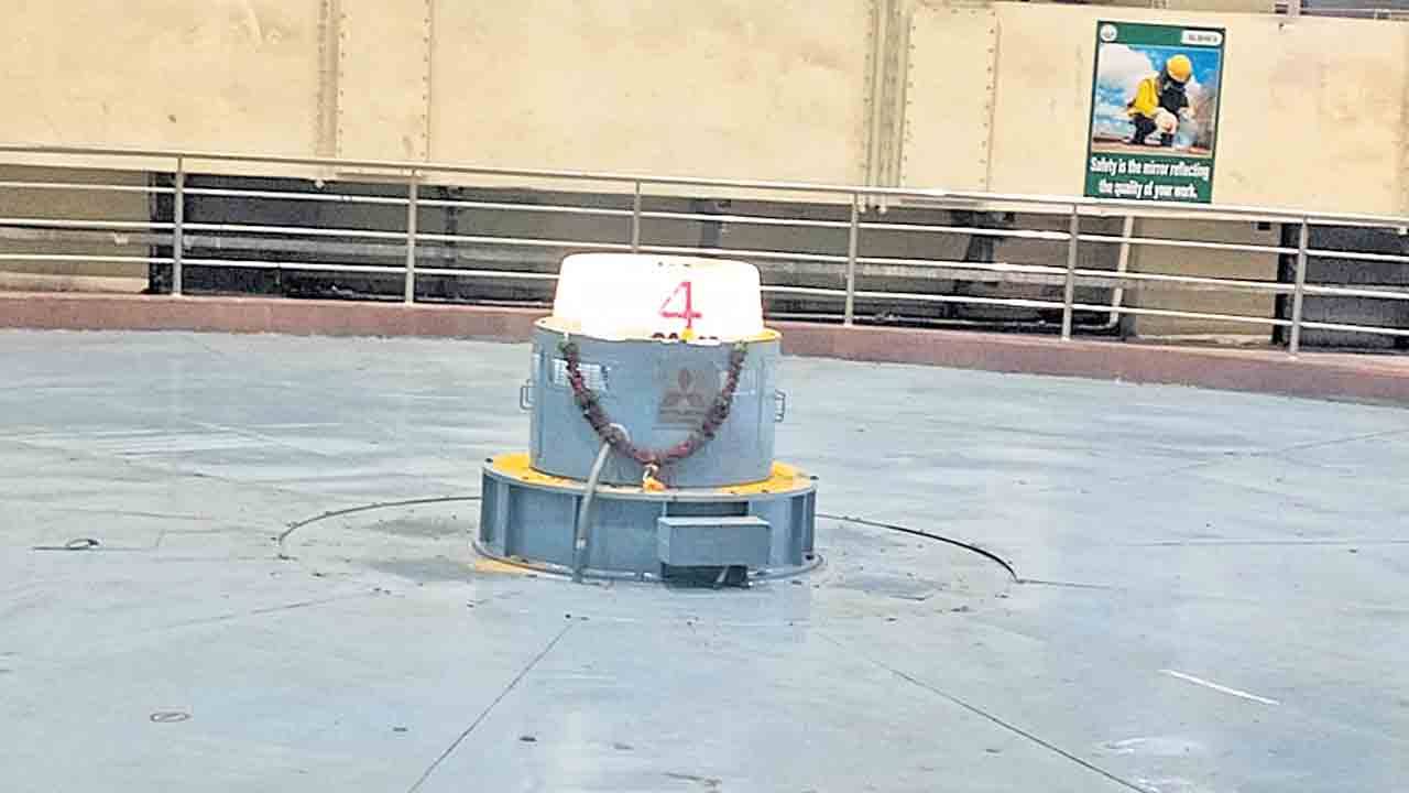 శ్రీశైలం నాలుగో యూనిట్‌ సిద్ధం