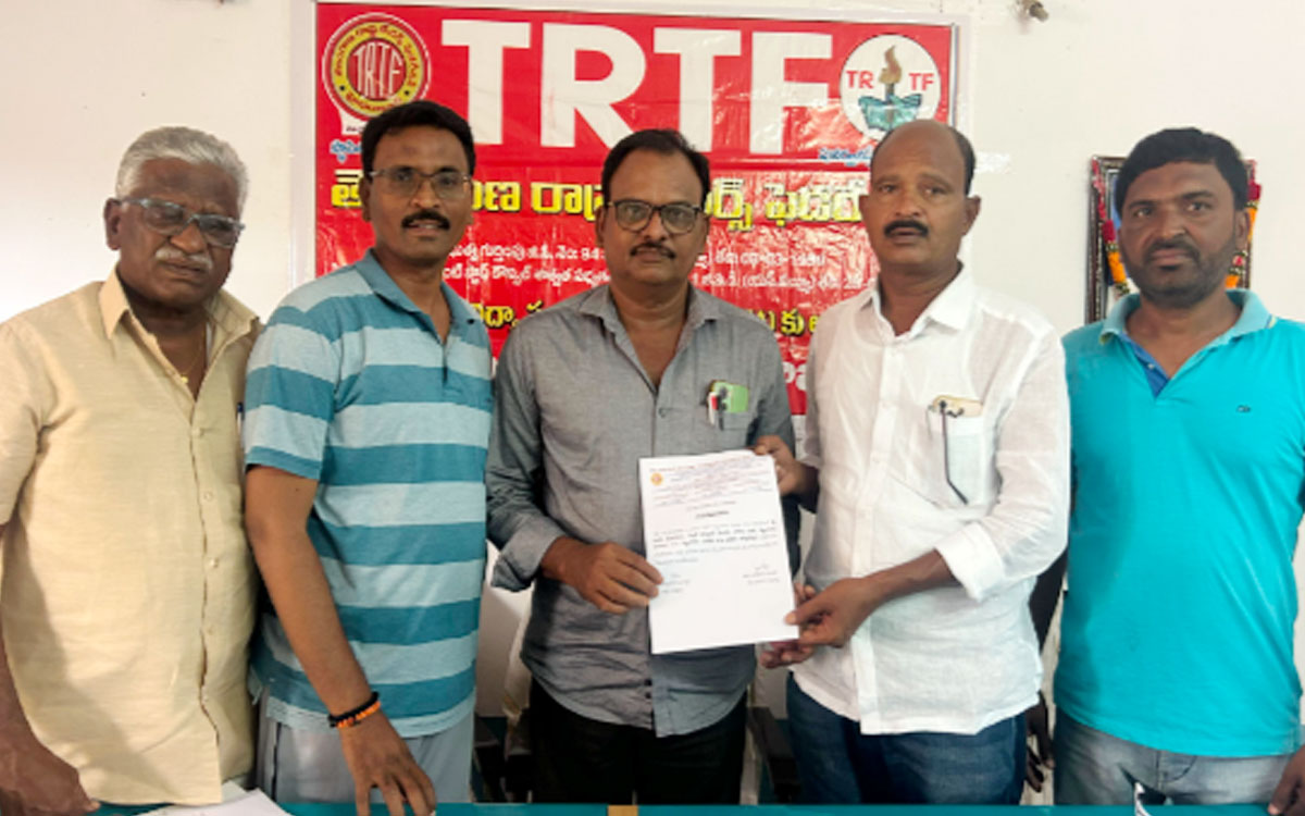 టీఆర్టీఎఫ్ కట్టంగూరు మండల శాఖ నూతన ప్రధాన కార్యదర్శిగా పెండెం శ్రీనివాసులు