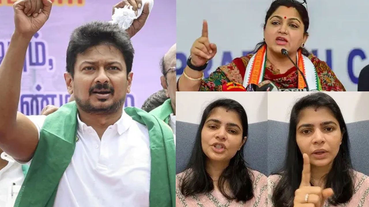 Khushbu Sundar | ఉదయనిధి కామెంట్స్‌పై ఖుష్బూ ఆగ్రహం.. బహిరంగ క్షమాపణ చెప్పాలంటూ డిమాండ్
