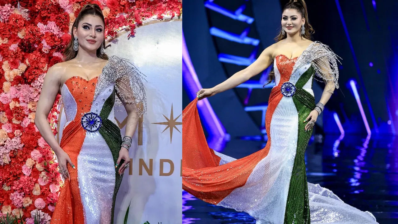 Urvashi Rautela | త్రివర్ణ రంగుల గౌను ధ‌రించిన ఊర్వశి రౌతేలా .. వివాదాస్పద డ్రెస్సింగ్‌పై నెటిజ‌న్స్ ఆగ్ర‌హం