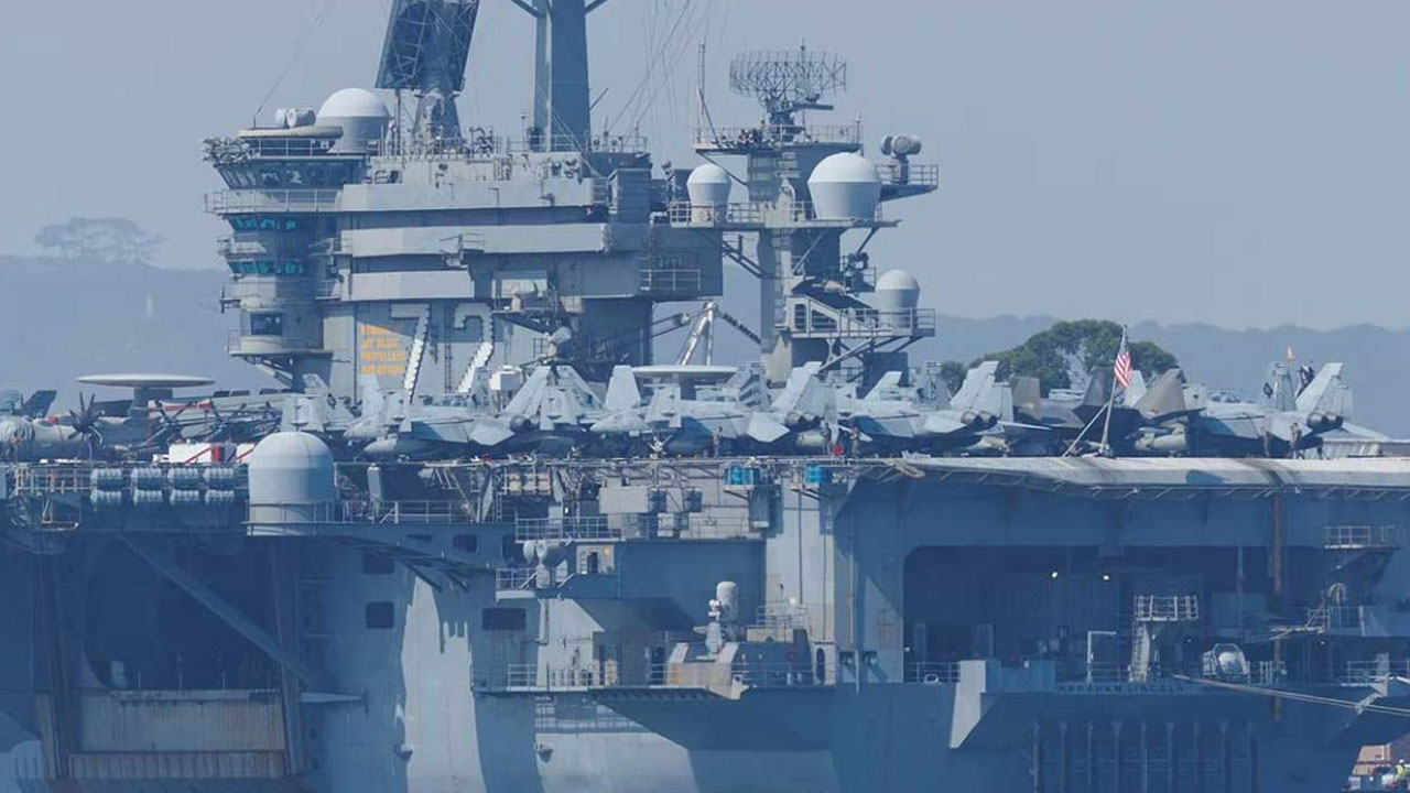 USS Abraham Lincoln: 9 నెల‌ల త‌ర్వాత ప‌శ్చిమాసియాను వీడిన అమెరికా యుద్ధ‌నౌక అబ్ర‌హం లింక‌న్‌