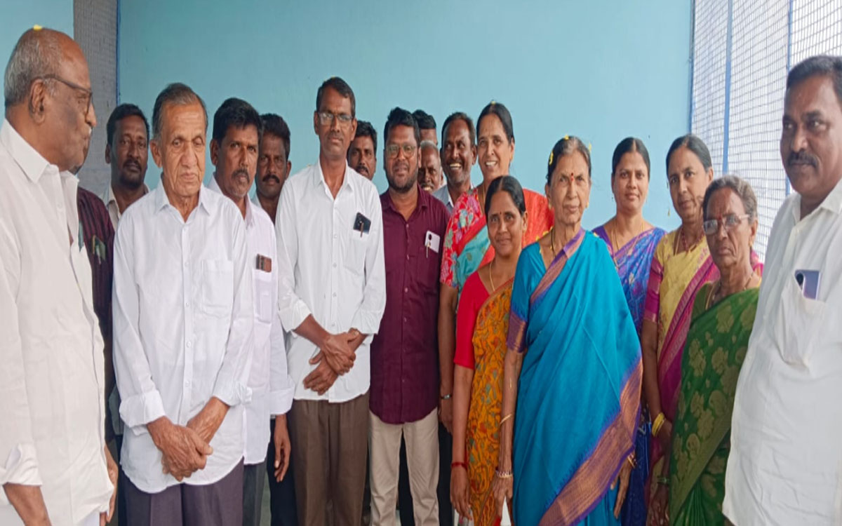 మనుమడి జ్ఞాపకార్ధం పాఠశాలకు వంటగది నిర్మాణం