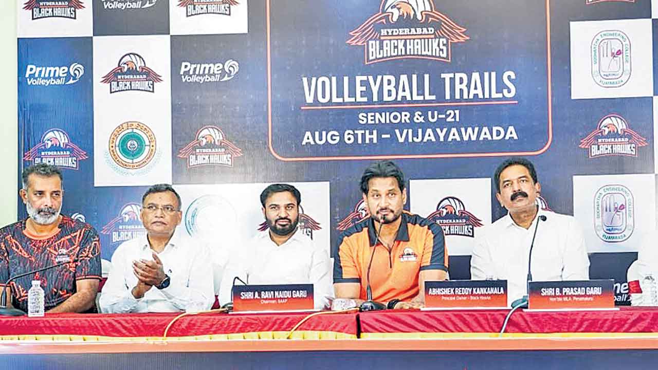 ప్రతీ ఏడాది వాలీబాల్‌ టాలెంట్‌ హంట్‌
