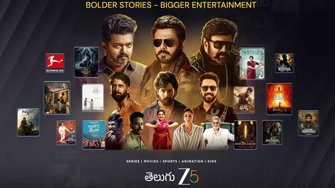 Zee 5 | జీ5 మెగా ప్లాన్.. బాలయ్య నుంచి అఖిల్ వరకు భారీ సినిమాలు, సరికొత్త ఒరిజినల్స్ రెడీ!