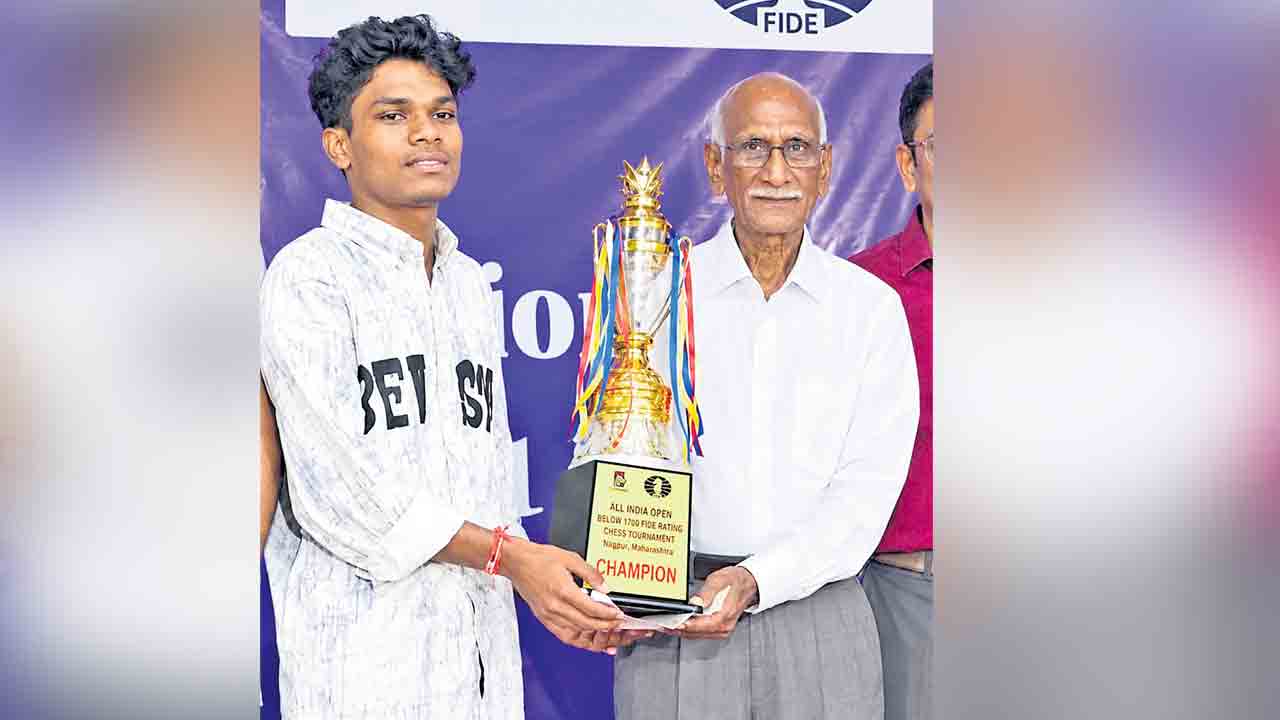 చెస్‌ విజేత రాజ్‌కుమార్‌