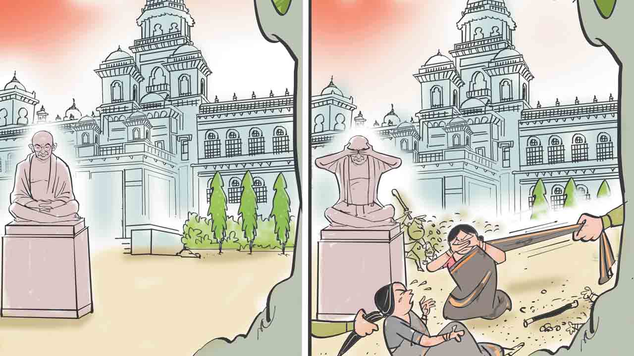 చట్టసభల గుమ్మంలో ప్రజాస్వామ్య ద్రోహం