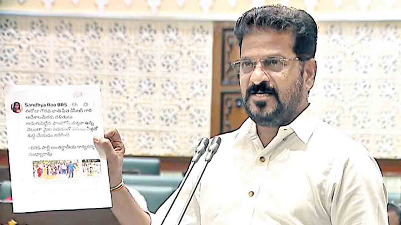 అసెంబ్లీ సాక్షిగా సీఎం అబద్ధాలు.. ఫేక్‌ ఖాతాపై హోదా మరిచి ప్రస్తావన