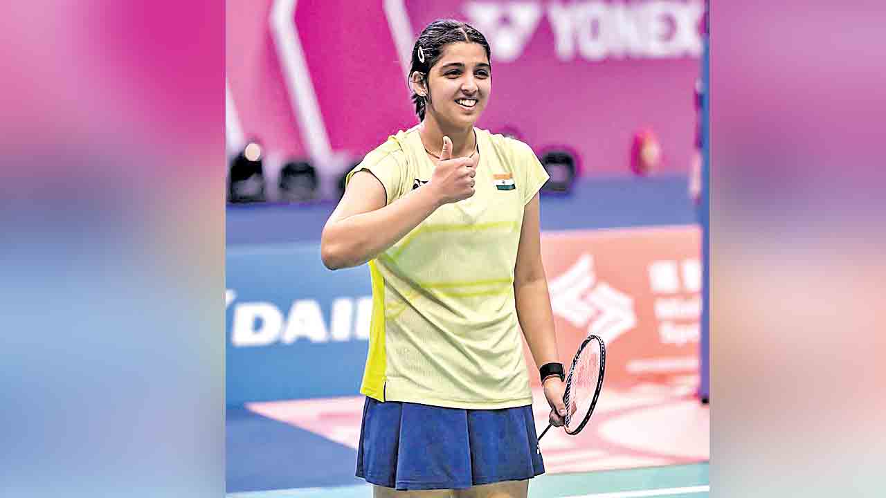 క్వార్టర్స్‌కు తన్వి శర్మ