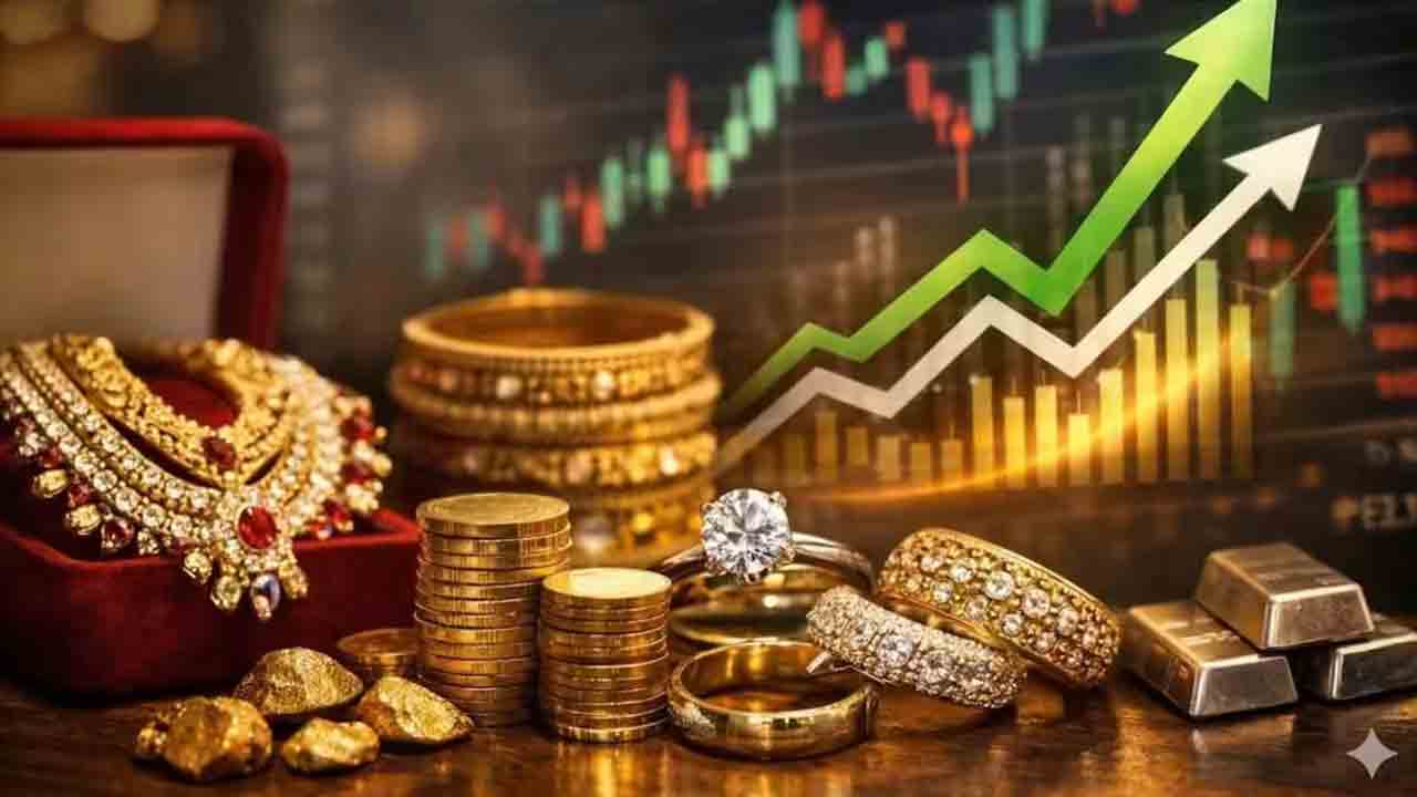 ఆభరణాల ఎగుమతుల్లో వృద్ధి