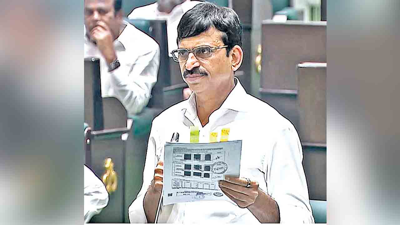 అబద్ధాల పొంగులేటి.. అసెంబ్లీ సాక్షిగా అసత్యాల వల్లెవేత.. నిందలు, చిందులతో దాటవేత