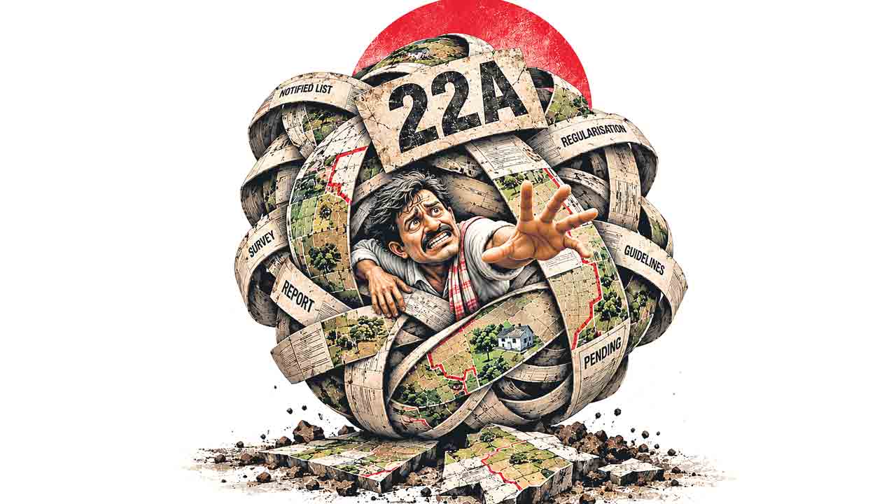 22ఏ జంఝాటమే.. నిషిద్ధ చిక్కుముడి.. మళ్లీ మొదటికి