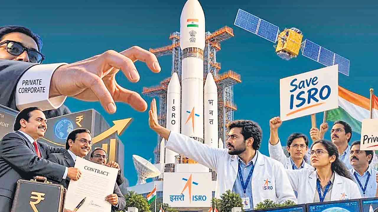 ఇస్రోను బలిపెట్టొద్దు.. మరోసారి చైర్మన్‌కు లేఖ సంధించిన ఉద్యోగ సంఘాలు