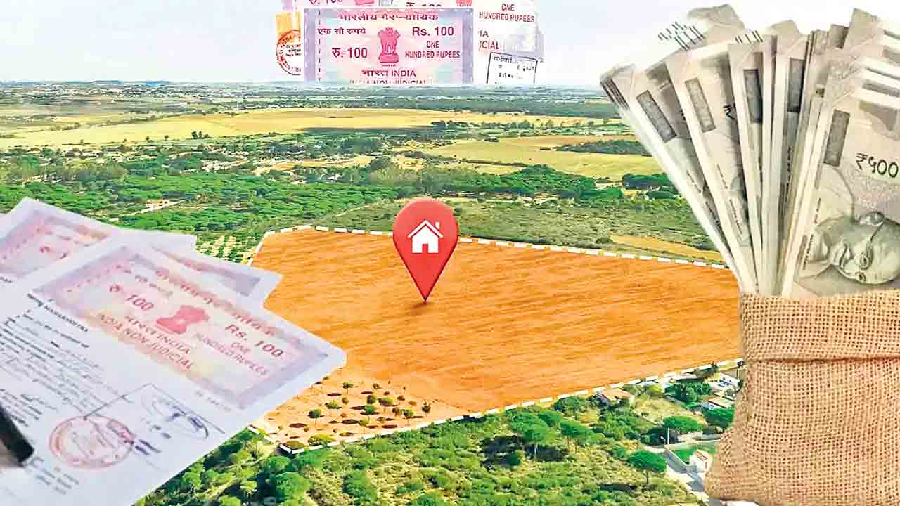 భూముల క్రమబద్ధీకరణ పేరిట కాసుల వేట!