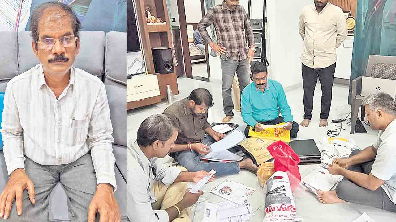 సూర్యాపేట టీపీవో ఆస్తుల విలువ 3.54 కోట్లపైనే