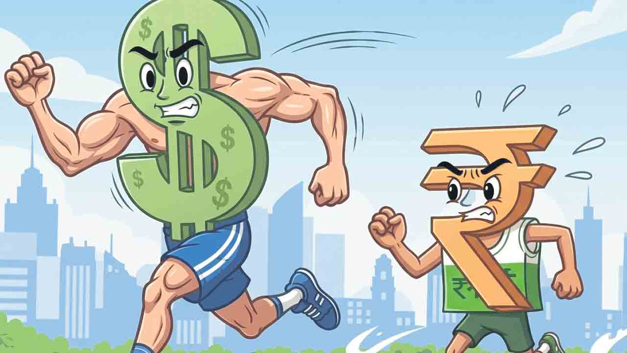4 రోజుల్లో రూపాయి తగ్గె..