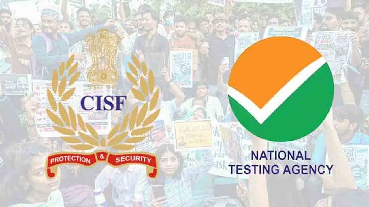 ఎన్టీఏ ఆఫీసుకు సీఐఎస్‌ఎఫ్‌ భద్రత