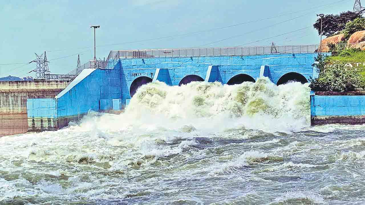 రెతుకు జడిసి.. నీటిని విడిచి!