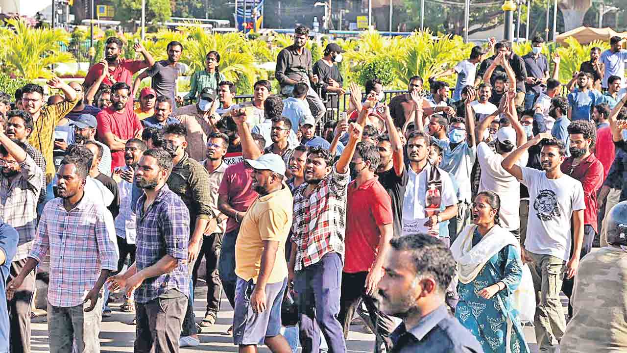 నేడు నిరుద్యోగుల అసెంబ్లీ ముట్టడి!