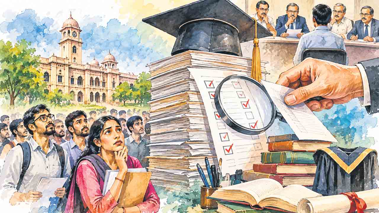 డిగ్రీ ఆచార్యుల భర్తీపై రచ్చ