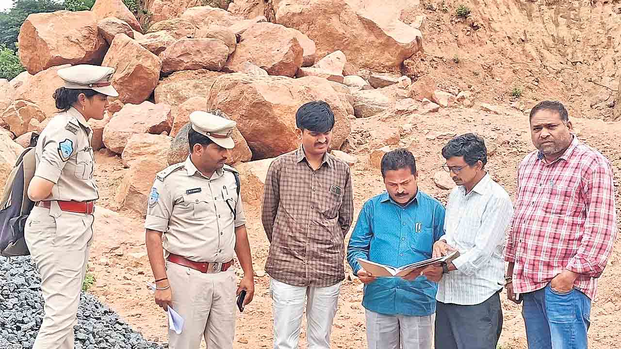 ‘మేఘా’ అక్రమ తవ్వకాలపై విచారణ