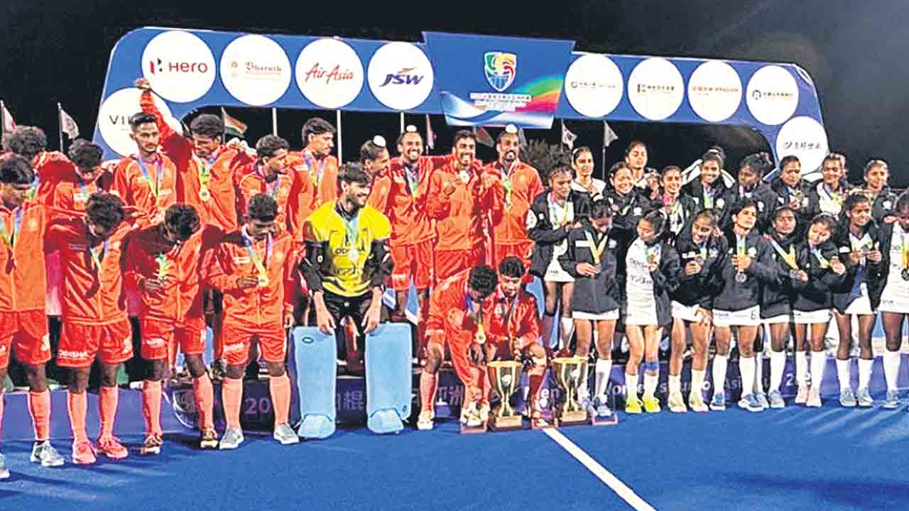 యువ భారత్‌ డబుల్‌ హ్యాట్రిక్‌