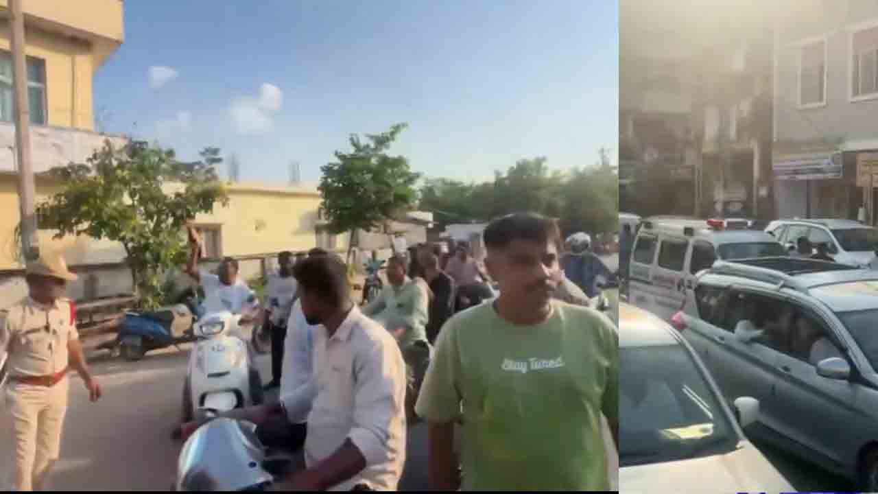 Ambulance | ఎవడో వస్తే తొవ్వ బంద్‌ చేస్తరా..? సిరిసిల్లలో అంబులెన్స్‌ను పోనీయని‌ పోలీసులపై రోగి బంధువులు ఫైర్‌.. వీడియో
