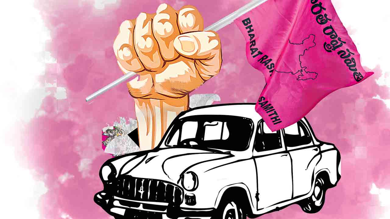 పొలిటికల్‌ రీచ్‌లో బీఆర్‌ఎస్‌ టాప్‌