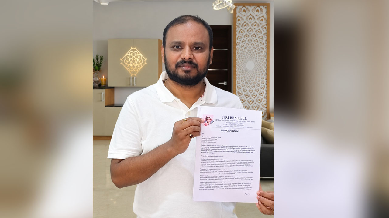 KCRs Security | కాంగ్రెస్ అరాచక పాలన, కేసీఆర్ భద్రతపై రాష్ట్రపతికి లేఖ