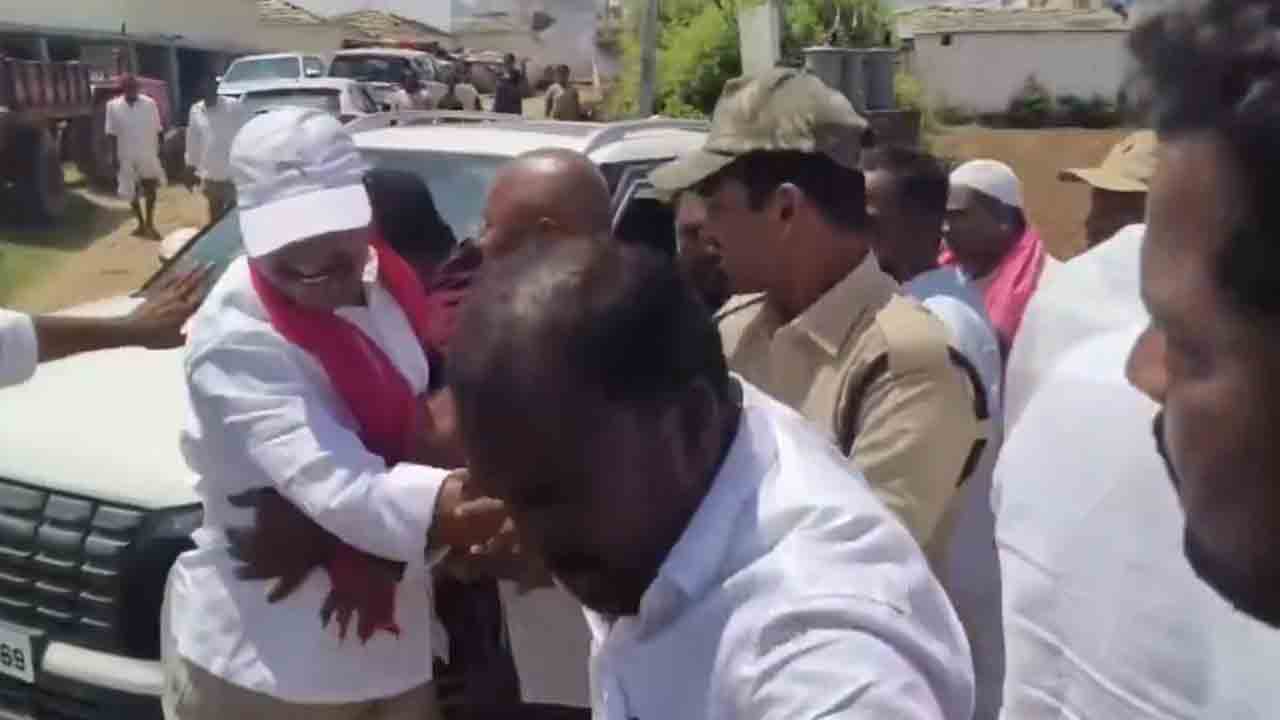BRS Protest | పట్నం నరేందర్ రెడ్డి అరెస్ట్‌.. బీఆర్‌ఎస్‌, కాంగ్రెస్ శ్రేణుల మధ్య ఘర్షణ.. వీడియో