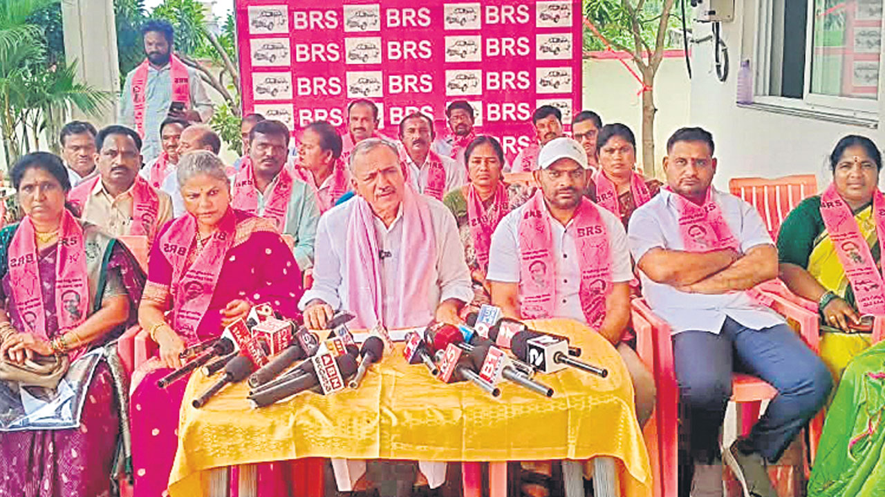 కాంగ్రెస్‌ మోసాలపై బీఆర్‌ఎస్‌ సమరశంఖం